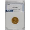 Image 1 : 1862 $3.00 GOLD, PCI  CHOICE BU  KEY DATE