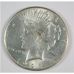 1928 PEACE DOLLAR CH BU KEY DATE