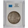 Image 1 : 1879 MORGAN DOLLAR CCGS GRADED SUPERB GEM BU RAINBOW COLORS! LOOK!