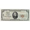 Image 1 : 1929 $20 TYL NATIONAL CURRENCY NB OF COMMERCE OF LINCOLN CH #7239 #C001299A AU