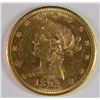Image 1 : 1893-O $10 GOLD LIBERTY AU/BU