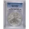 Image 1 : 2007 AMERICAN SILVER EAGLE, PCGS MS-70 PERFECT!