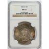 Image 1 : 1884-O MORGAN DOLLAR NGC MS63 FULL OBVERSE RAINBOW TONE
