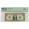 Image 1 : 2006 $1 FEDERAL RESERVE NOTE #J69666966B PCGS 66 PPQ BINARY SERIAL #