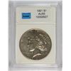 Image 1 : 1921 PEACE DOLLAR CCGS GRADED AU+