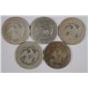 Image 2 : (5) 1877 SEATED QUARTERS