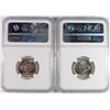 Image 2 : 1985-D & 1987-P JEFFERSON NICKELS NGC MS65 5 FULL STEPS
