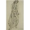 Image 1 : Abraham Walkowitz (1878-1965), Isadora Duncan, 1917, charcoal, pencil on paper, 19 x 12.5...