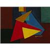 Image 1 : Lee Gatch (1902-1968), untitled, 1960, oil on panel, 11.5 x 15.5, Signed and dated lowe...
