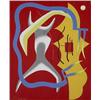 Image 1 : Charles Biederman (b. 1906), untitled, 1936, oil on linen, 24 x 20, Signed, dated and i...