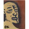 Image 1 : Oscar Kokoschka (1886-1980), untitled (Self Portrait), c. 1918, gouache on paper, 12 x 9....
