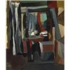 Image 1 : Roger Van Rogger (1914-1983), Interior, 1948, oil on canvas, 41 x 34.75, Signed and dat...