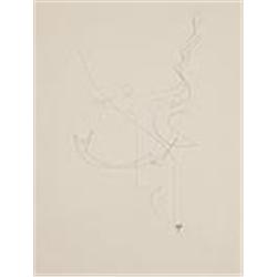 Margaret Fisher (1898-1990), Abstractions #1390, #1402, #1440, #1397, set of four, 1940s, o...