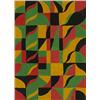 Image 1 : Hilaire Hiler (1898-1966), untitled (abstraction), c. 1940, gouache on paper, 5.25 x 4.5<...
