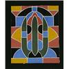 Image 1 : Hilaire Hiler (1898-1966), untitled (abstraction), c. 1935, gouache on paper, 8 x 6, Si...