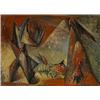 Image 1 : Hans Burkhardt (1904-1994), untitled, 1945, oil on canvas, 20.5 x 28.5, Signed and date...