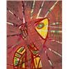 Image 1 : William Stanley Hayter (1901-1988), Red Head, 1946, mixed media on masonite, 23.5 x 19.5<...