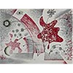 Medard Klein (1905-2002), Abstractions #24 and #27, pair, 1947, lithograph, 13.25 x 16.5 ...