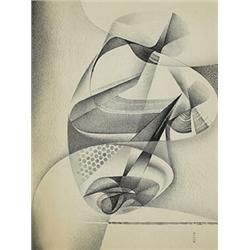 Medard Klein (1905-2002), untitled, pencil on paper, 10 x 14 (sheet), Signed lower right....