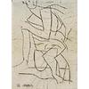 Image 4 : Carl Holty (1900-1973), untitled print blocks, set of five, 1933, linoleum laid down on woo...
