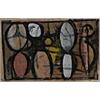 Image 1 : Jean Xceron (1890-1967), Abstract, and Two Figures, pair, 1961, 1960, watercolor on paper<b...