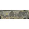 Image 1 : Lee Gatch (1902-1968), The Classic, 1956, oil on canvasboard, 8.5 x 27.5, Signed lower ...