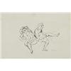 Image 1 : Jules Pascin (1885-1930), Two Women Seated, 1910, ink on paper, 7.75 x 11.5, Signed and...