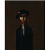 Image 1 : Theodore Roszak (1907-1981), Figure in Blue Hat, c. 1932, oil on board, 12.5 x 10.25, N...