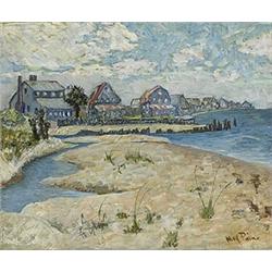 May Paine (1873-1951), South Carolina Shoreline, oil on canvas, 22 x 30, Signed lower lef...
