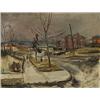 Image 1 : Maurice Sievan (1898-1981), Forest Hills Landscape, 1943, oil on canvas, 22.25 x 28.25<br...