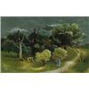 Image 1 : Doris Lee (1905-1983), The Strawberry Pickers, 1944, oil on canvas, 17 x 26, Literature...