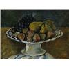 Image 1 : Maurice Sterne (1878-1957), Pears and Grapes, oil on board, 13 x 17, Signed lower right. ...