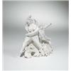 Image 1 : Reuben Nakian (1897-1986), Nymph and Satyr, c. 1945, terracotta, 9.5 x 9.5, Incised sig...