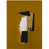 Image 1 : Stephan Edlich (b. 1944), untitled, mixed media collage, 24 x 18, Labels verso. Framed in...