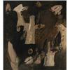 Image 1 : Emil Bisttram (1895-1976), untitled, 1962-1964, oil on linen, 59 x 53.5, Signed, dated ...
