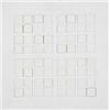 Image 1 : David Barr (b. 1939), Relief Construction No. 17, 1963, lacquered wood, 20.25 x 20.25, ...