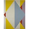 Image 3 : S. Edelbaum, untitled (triptych), 1968, oil on linen, 70 x 50 each, Signed and dated 'S...