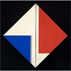 Ilya Bolotowsky (1907-1981), untitled, 1969, oil on linen, 42.5 x 42.5, Signed and date...