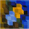 Image 1 : Victor Vasarely (1908-1997), untitled, 1960s, screenprint, 23.5 x 15.5 (image), Signed ...