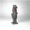Image 1 : Anthony Padovano (b. 1933), Column Form, 1983, black stone, 15 x 4.5, Engraved signatur...