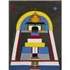 Image 1 : Charmion von Wiegand (1899-1983), untitled (#221), 1964, gouache on paper, 12.5 x 9.75<br...