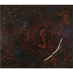 Alexis Rockman (b. 1962), That's the Way, 1988, oil on canvas, 108 x 96, Signed and dat...