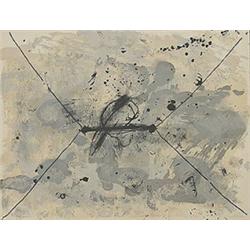 Antoni Tapies (b. 1923), L'Enveloppe, 1968, lithograph, 20.25 x 26.5, Signed 'Tapies' i...