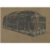 Image 1 : Christo (b. 1935), Packed Hay, 1973, lithograph with screenprint on cardboard, 21.75 x 30...