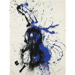 Arman, Violins, 1974, lithograph, 30 x 22.25, Signed 'Arman' lower right. Number 25 fro...
