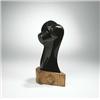 Image 1 : Toshihiko Minimoto, Icaro I, 1979, black Belgian marble, fruitwood, 17.5 x 10, Incised ...