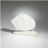 Image 1 : Jack Zajac (b. 1929), Swan Disc 11, 1973, marble, 27 x 31, Provenance: Forum Gallery, N...