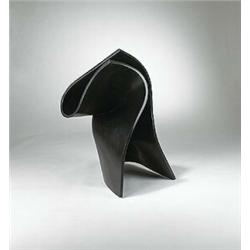 Jack Youngerman (b. 1926), Black Maia, 1978-80, cast fiberglass, 48 x 36, Provenance: W...
