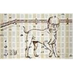 Tim Rollins and K.O.S. (b. 1955), >From the Animal Farm: P.W. Botha, 1984-7, acrylic and wa...