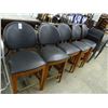 Image 1 : 5 Padded Bar Stools - 5 Times the Money